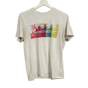 Gap Men’s Graphic T-Shirt White Medium